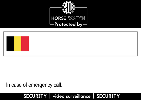 Horse Watch magnetisch Stalbord | BE
