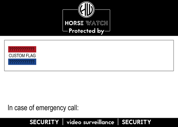 Horse Watch magnetisch Stalbord | ANDERE LANDEN