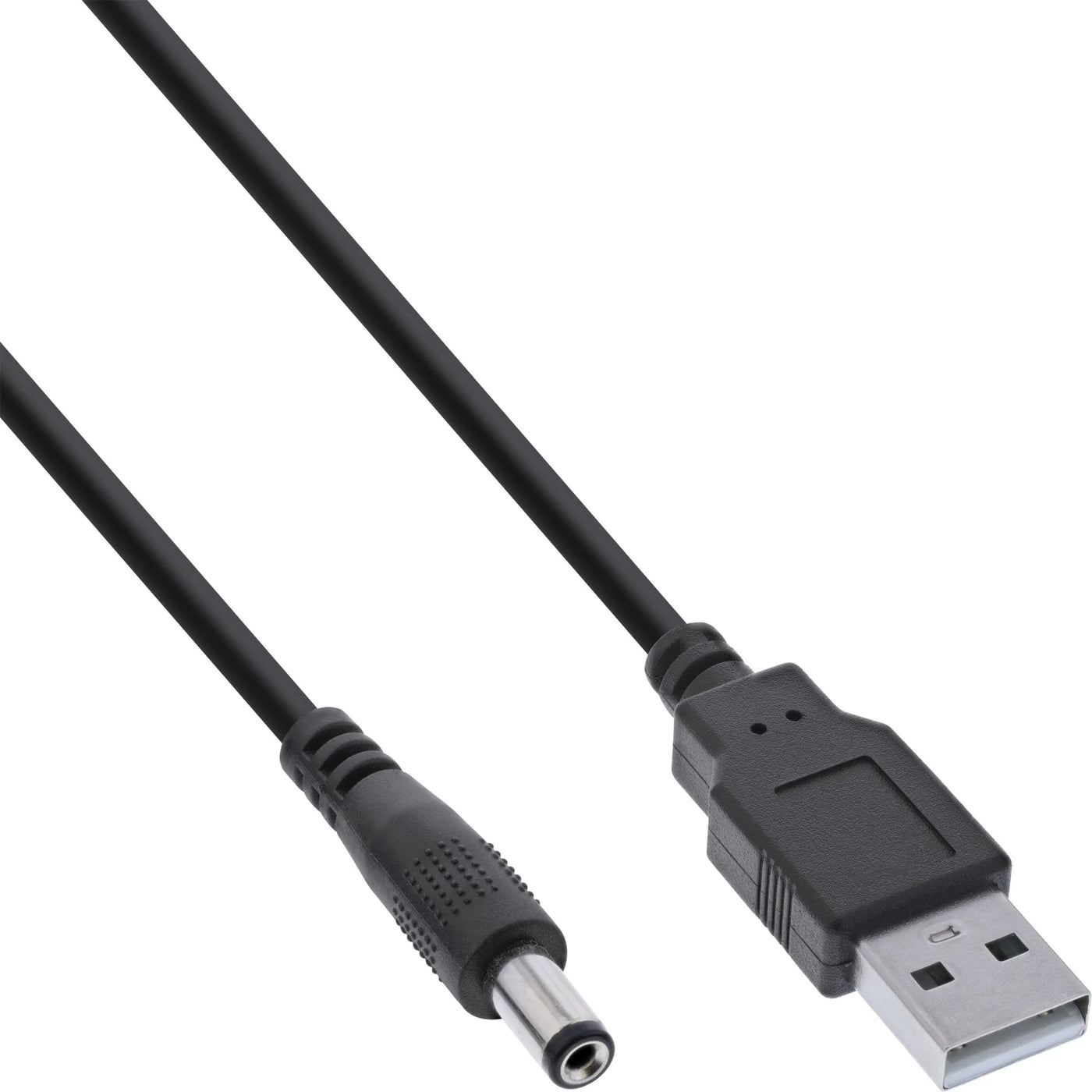 USB-A - DC plug kabel | 5,5 x 2,1mm | max. 5V/1,5A (7,5W) |  1 meter - Copy