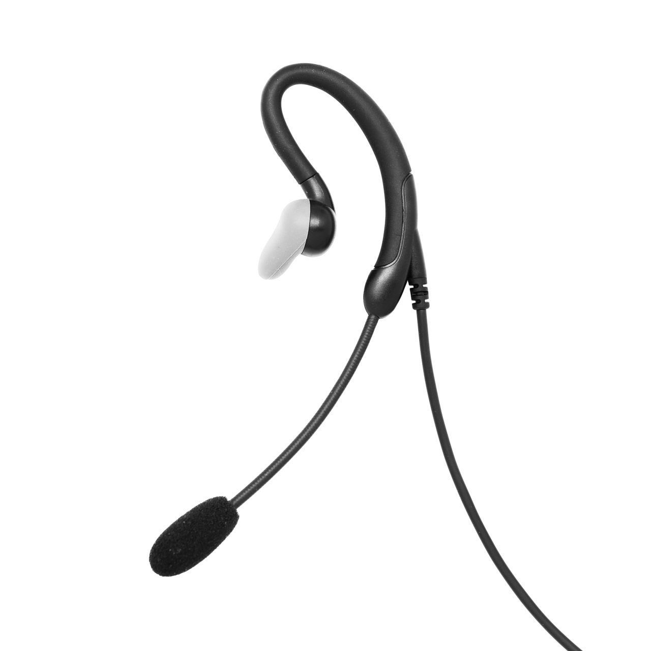 CEECOACH mono headset met boom microfoon.
