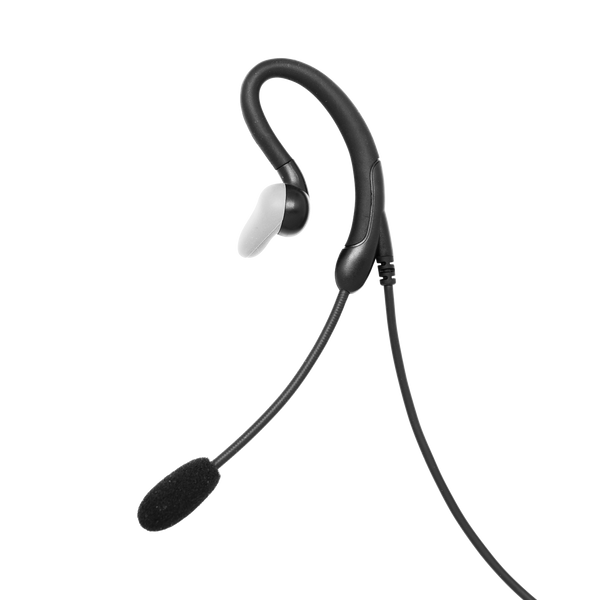 CEECOACH mono headset met boom microfoon.