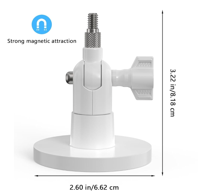Magnetische steun camera en zonnepaneel