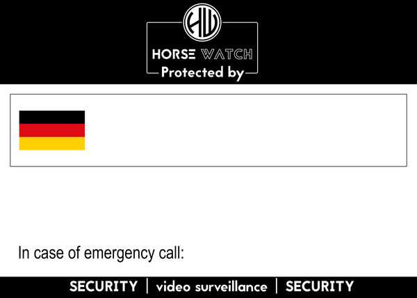 Horse Watch magnetisch Stalbord | DE